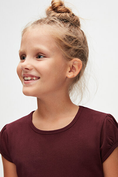 LOVETTI Cherry Decay Girl's O-Neck Watermelon Sleeve T-Shirt