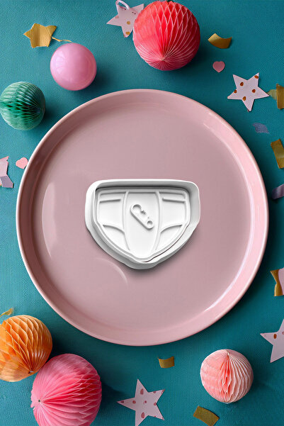 Kirpilab إبرة حفاضات الطفل قالب الكوكيز القاطع العجين المشكل