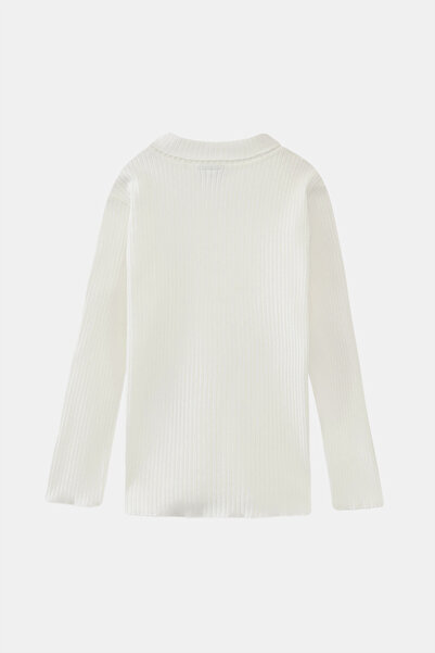 LOVETTI Ecru Girl's Floral Printed Girl's Camisole Bottom Top Set