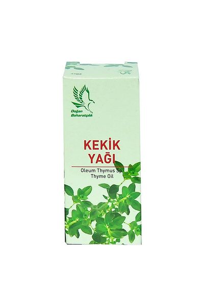 Doğan Seasoning Thyme Oil 20ml Natural Pure Glass Bottle