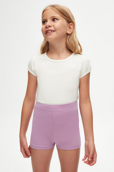 LOVETTI Lila Basic Kız Çocuk Dans Şort