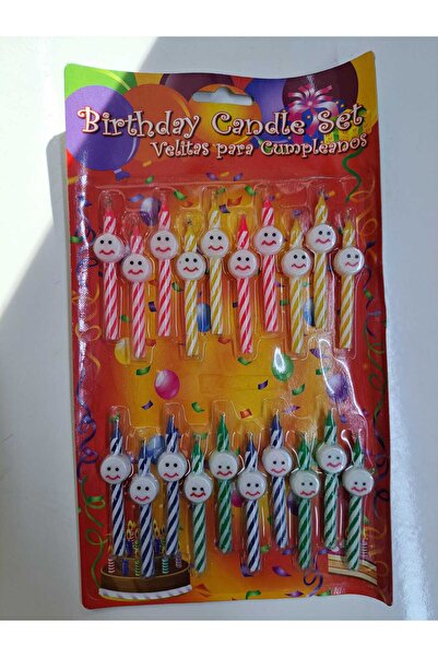 Prof BİRTHDAY CANDLE SET 20 Lİ