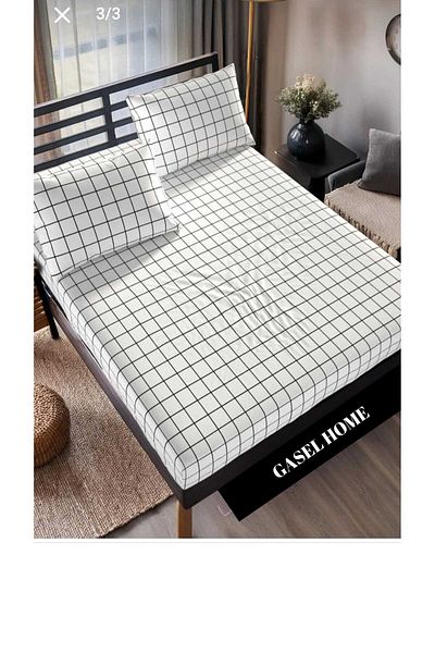 GASEL ÇARŞI Double Personal Cotton Sheates Set