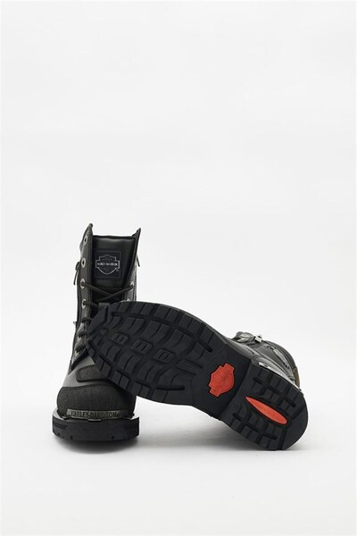 Harley Davidson Riddick 025G100321 Kadın Bot - Siyah Deri