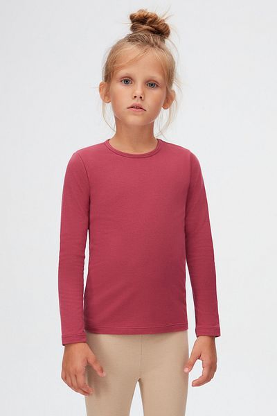 LOVETTI Light Plum LycrA Long Sleeve Girl's T-shirt - SeAsonAl