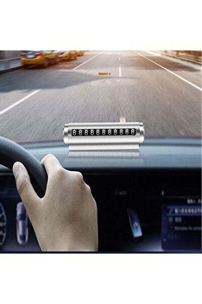 Özasya AVM Gri Renk Çevirmeli Ayarlı Torpido Üstü Silindir Numaratör