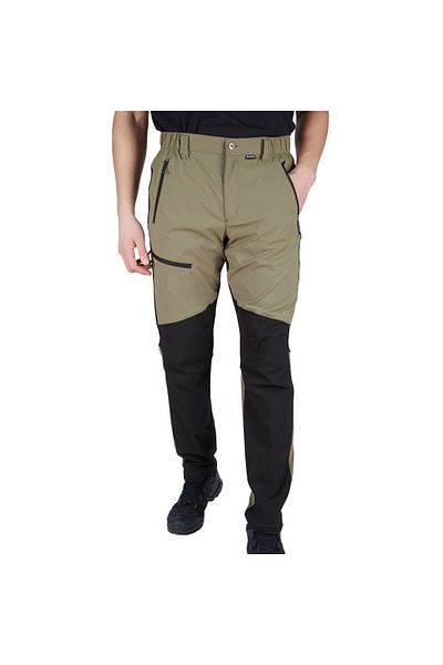 Alpinist Rugged Flex Men's Trousers Black-Khaki