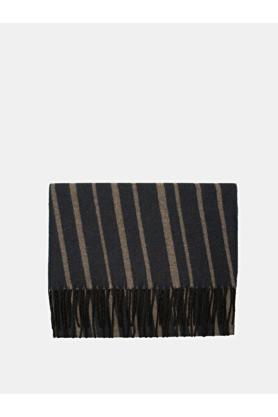 Karaca Erkek Kaşkol-lacivert / Bej