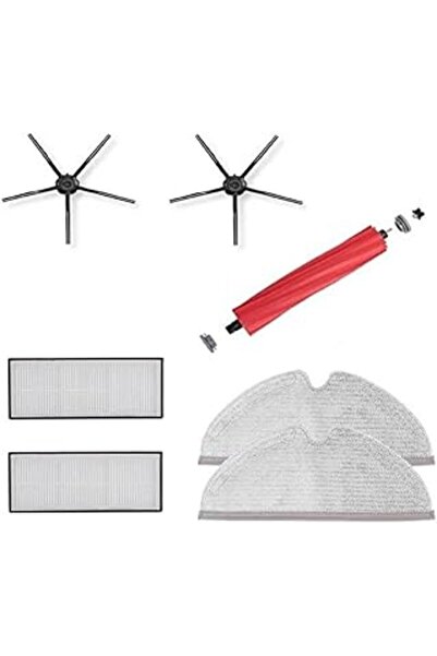 Ozemtek Set de piese de schimb pentru aspirator robot negru, 7 piese, compati...