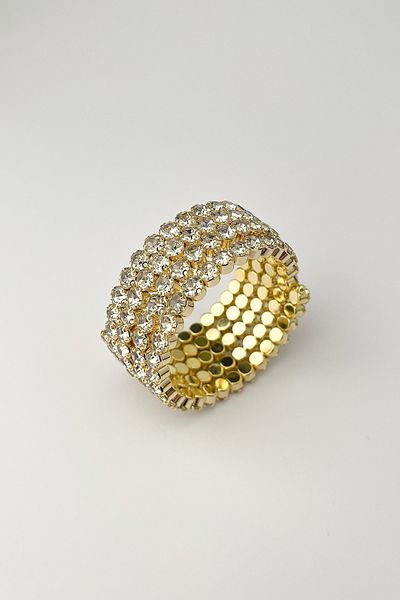 Modex Multiple Spiral Bracelet with Stones