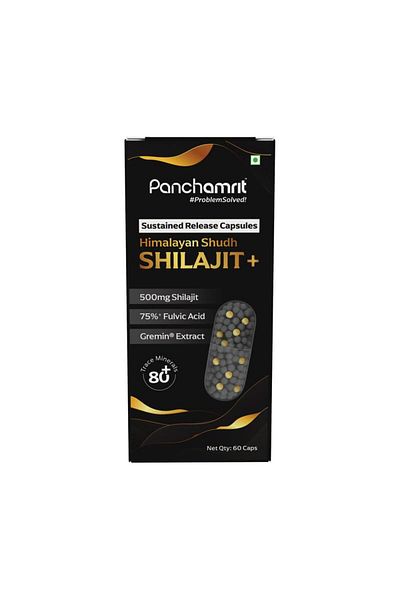 Panchamrit Shilajit 500 mg Capsules 60