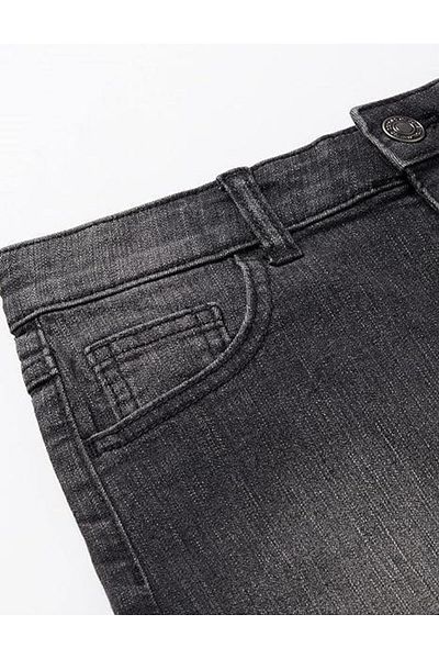 Benetton Pantaloni scurți negri din denim United Colors of Benetton pentru fete BNT-G