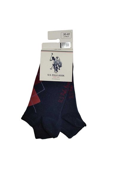 U.S. Polo Assn. БАЗА. Поло Асоциация Дамски - Комплект от 2 чорапи Bonie