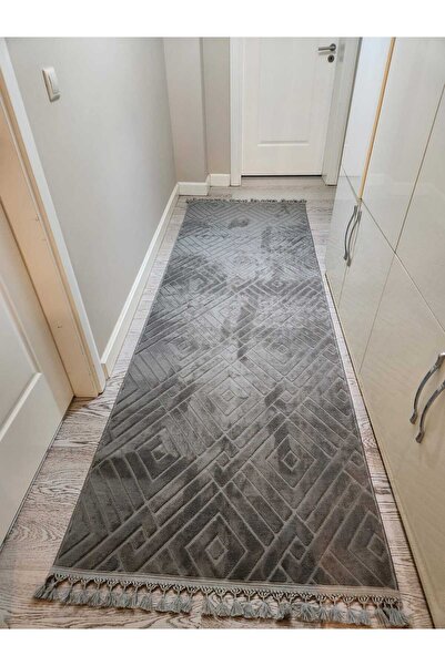 YTR HOME Διακοσμητικό χαλάκι δαπέδου με μαλακό βελούδινο σχέδιο, αντιολισθητική βάση, διακοσμητικό χαλάκι κουζίνας