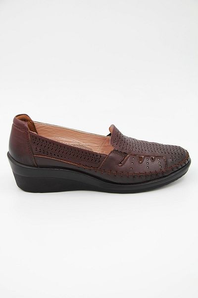 Forelli 26202 Pantofi clasici de damă din piele naturală - maro