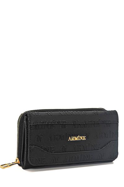 Armine Black Wallet - 23Kd7018-1 Model