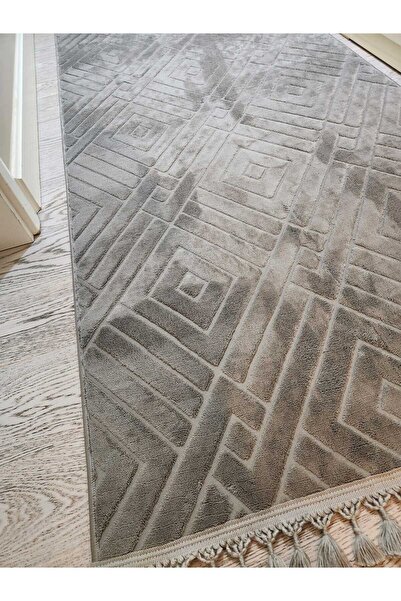 YTR HOME Soft Plush Patterned Runner Non-Slip Base Decorative Living Room Kitchen Carpet Runner