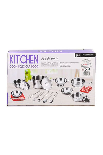 KdrElektronik 666-B8 Model Toysan Kids Metal Tea Set