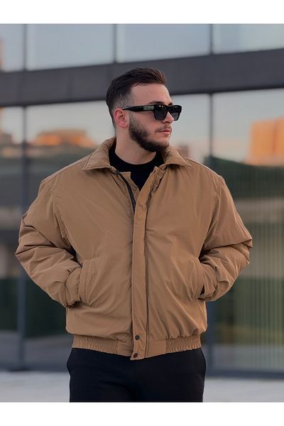 KINGAF ΑΝΔΡΙΚΟ ΔΕΡΜΑΤΙΝΟ ΠΑΝΤΕΛΟΝΙ OVERSIZE