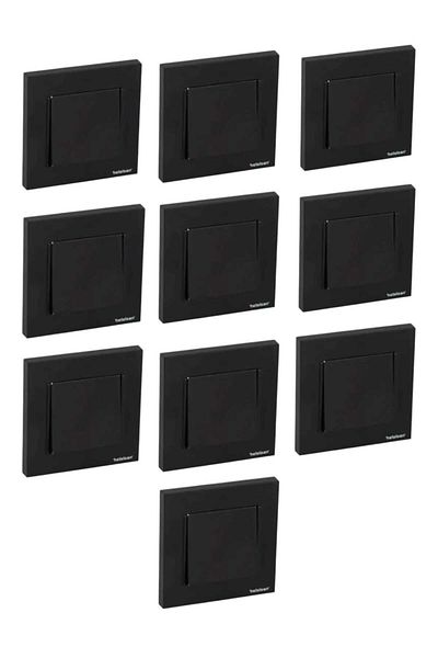 Netelsan Byobu Black Single Switch (Including Frame) 10 Pieces