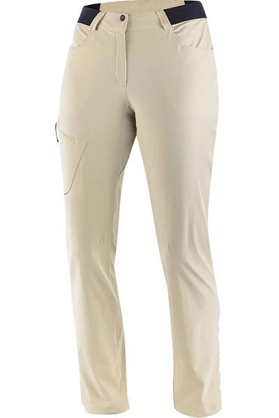 Salomon lc 2214500   Pantaloni de camping în aer liber pentru femei Wayfarer bej