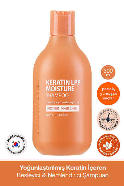 HelloMorning Keratin İçeren Besleyici Nemlendirici Protein Şampuan HELLOMORNI...