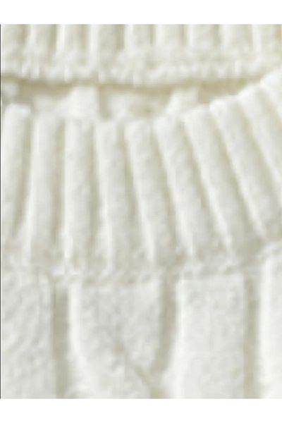 Tarz Cool Men's Regular Fit Braided Crew Neck Knitwear Sweater