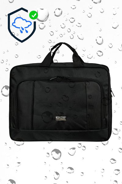barberri 15.6" Inch Waterproof Fabric Featured Briefcase Computer Laptop Bag