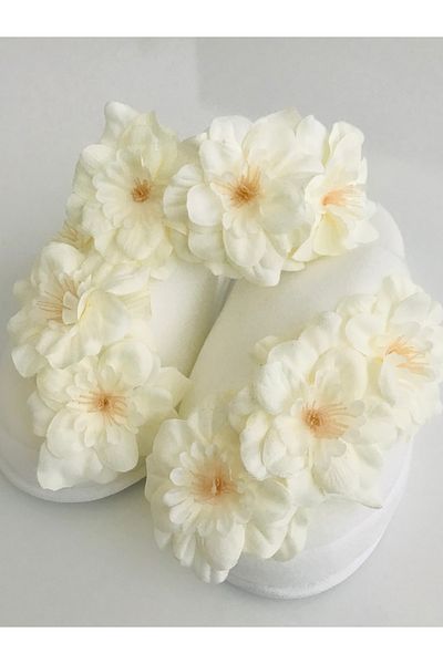 adakokusu17 Maternity Slippers Maternity Slippers Fancy Slippers Lohusa Slippers Set