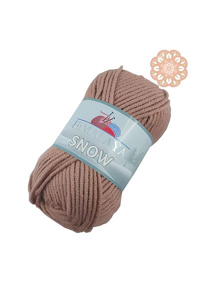 Himalaya 75557 / Pack of 5 Snow / Dark Beige