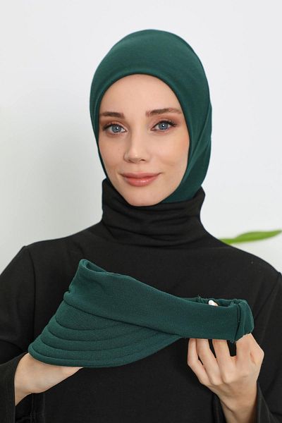 Aisha's Design عمامة شتوية مع أقنعة قابلة للفصل، b-82rb