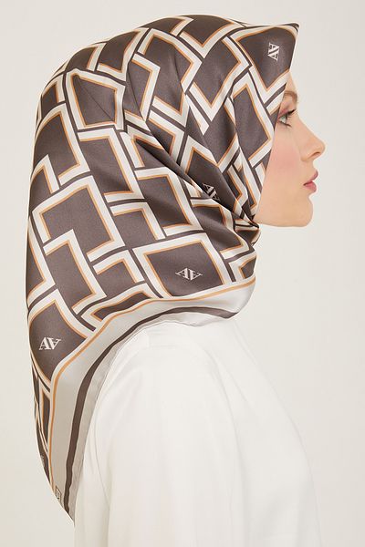 Armine Μεταξωτό Μαντίλι 82 - 9132d