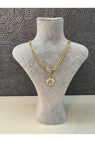 Asteria Jewelry Çağla Şikel Ema Model Sun Necklace