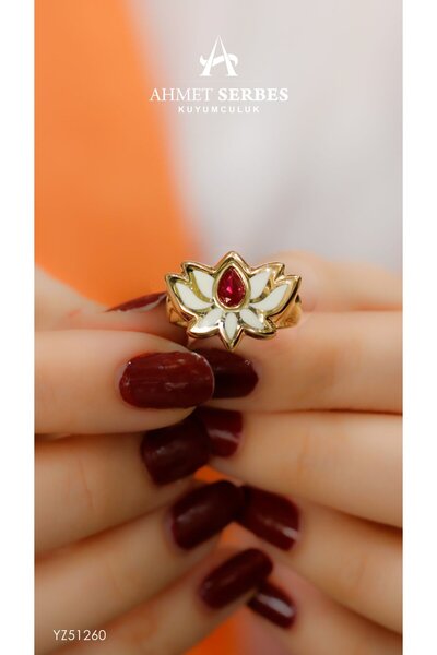 CETAŞ Cetaş Lotus Çiçeği Yüzük