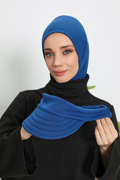 Aisha's Design Winter Turban with Removable Visors,B-82Rb
