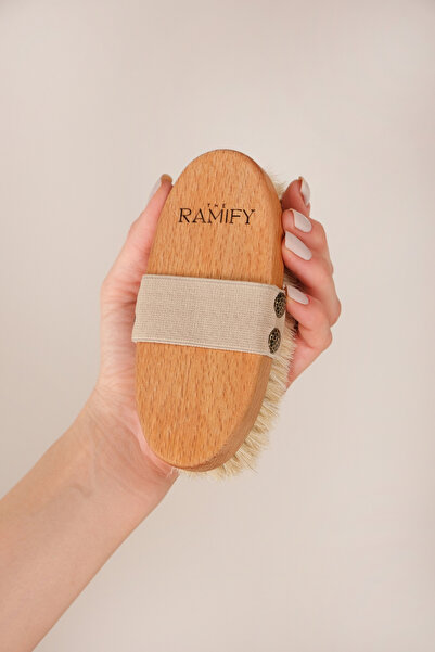 the ramify %100 Doğal At Kılı Selülit Fırçası Ve Batık Tüy Karşıtı