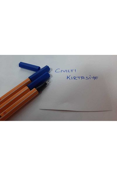 Stabilo Blue Stable Felt Tip Pen - 3 Pieces