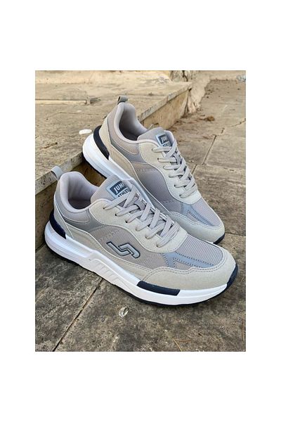 Jump 31179 Unisex Gray Orthopedic Foam Memory Sneaker - Comfortable Walking Sneakers