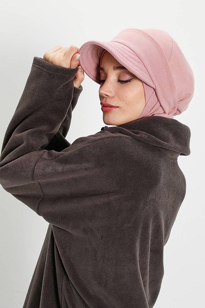 Aisha's Design عمامة شتوية مع أقنعة قابلة للفصل، b-82rb