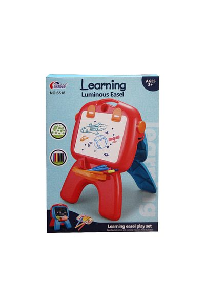 None Drawing Board Blue Luminous Easel