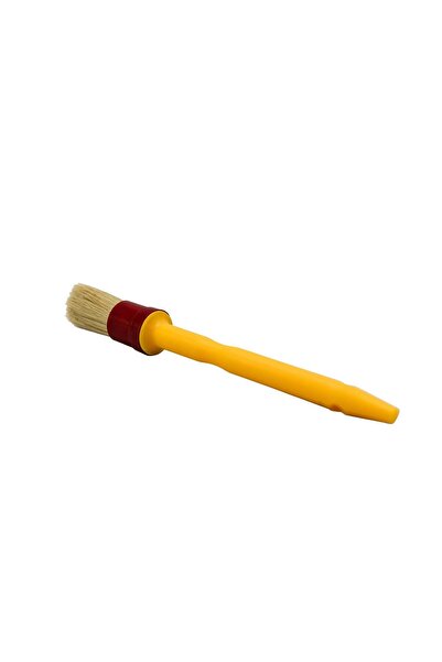 CHEMICAL GUYS Soft Boar's Hair Detailing Brush, Yellow - Scratch-Free 1-Inch ...