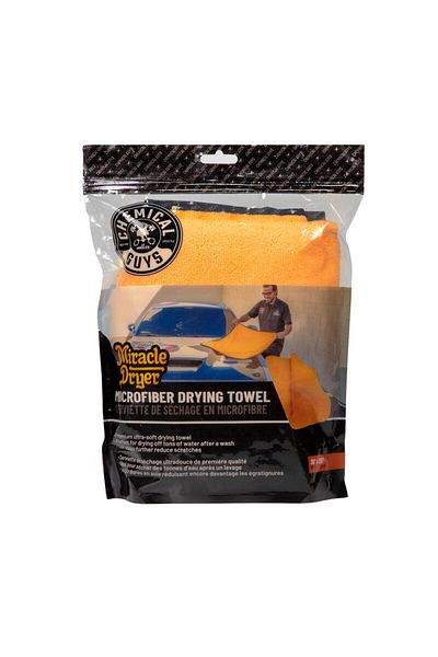 CHEMICAL GUYS Miracle Dryer Microfiber Towel, 36" x 25"