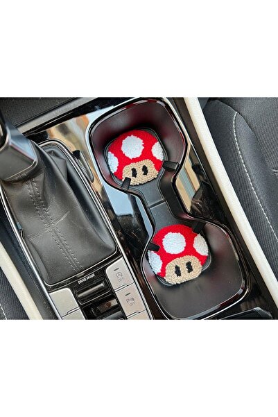 EL YAPIMI Punch Araç İçi Bardaklık, Car Coasters, Bardak Altlığı, Araç Araba ...