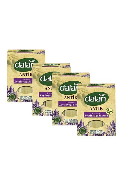 Dalan Lavender Soap with Antique Olive Oil 900 Grx4 Pieces