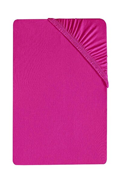 COTENCONCEPT 2 Pieces Plain Cotton Single 80 X 200 X 30 cm Elastic Combed Bed Sheet