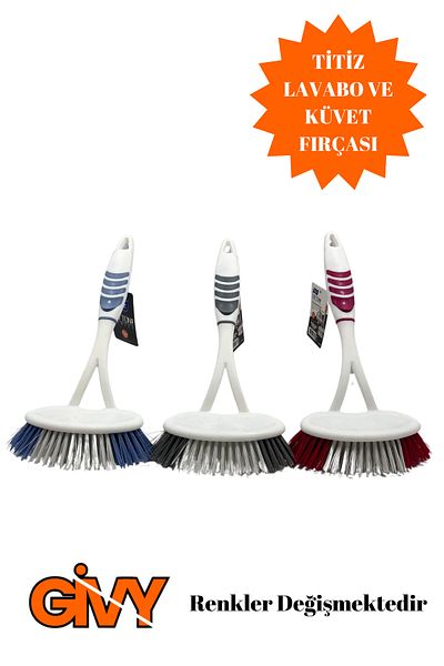 GİVY Titiz Softon - Basin and Tub Brush Single Set