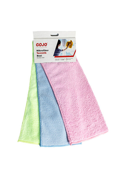 Gojo Mikrofiber Temizlik Bezi 3'lü Paket