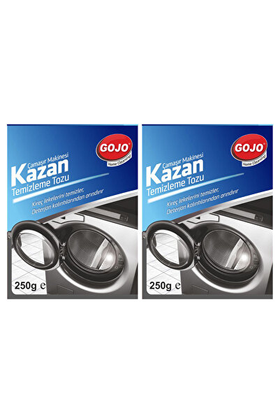Gojo Çamaşır Makinesi Kazan Temizleme Tozu 250 G 2' Li Set
