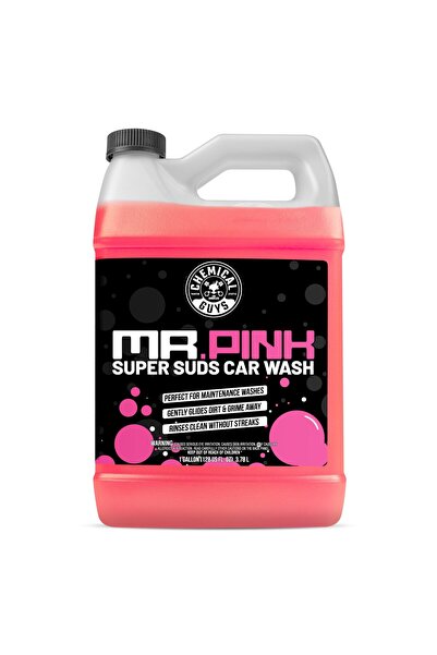 CHEMICAL GUYS Mr. Pink Super Suds Car Wash Shampoo, pH-Balanced Wax-Safe Liqu...