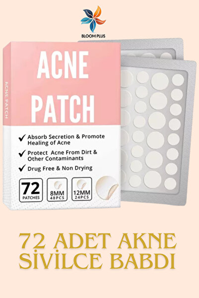 bloomplus Bakım Bandı Pimple Patch 72 Patch Sos Band BPHZT079